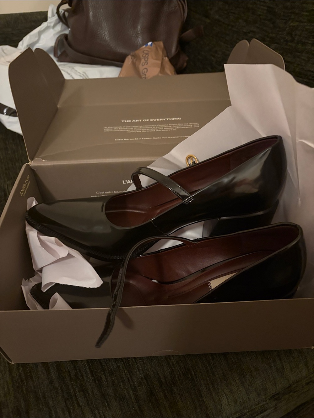 Franco Sarto Women's Diane Mary Jane Block Heel Pumps